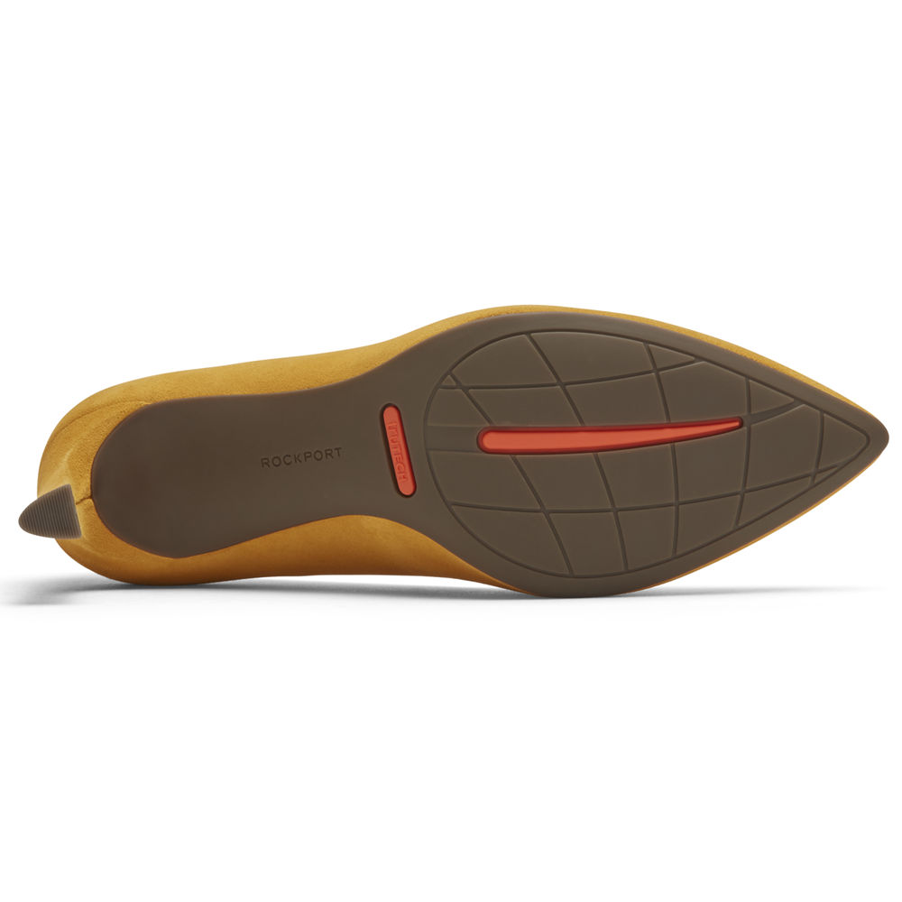 Zapatos De Tacones Rockport Mujer Amarillo - Total Motion Sheehan - España TGEJIY587